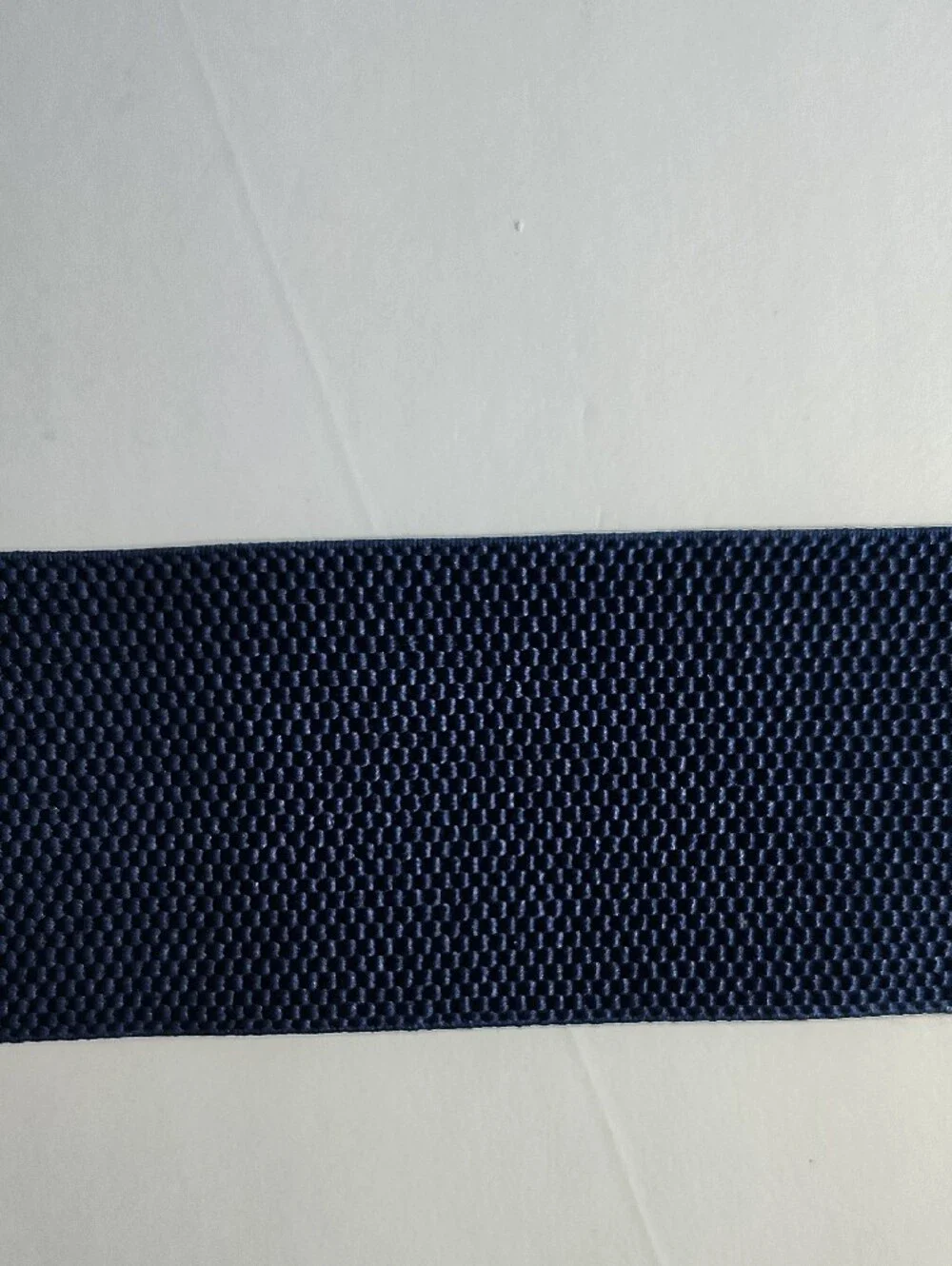 Elastic Size M/L Navy Blue Women's Waist Belt with Decorative Buckle WM